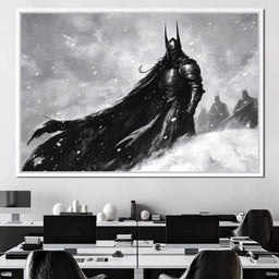 Knight of Winter Shadows - NicheCanvas