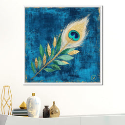 Peacock Plume Enchantment - NicheCanvas