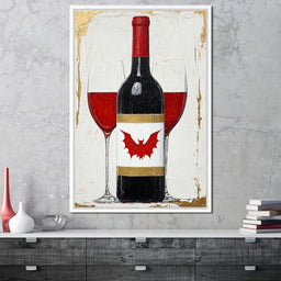 Bat Wine - NicheCanvas