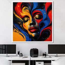 The Face Becomes Emotion - TooplesArt - NicheCanvas