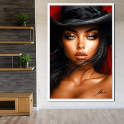 Infinite Allure Portrait - NicheCanvas