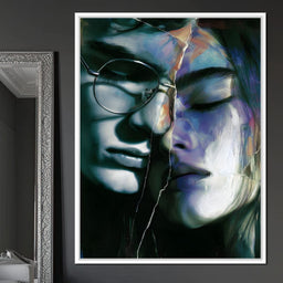 Fractured Souls Tangled Hearts - NicheCanvas