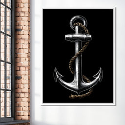 Heavy Iron Anchor - NicheCanvas