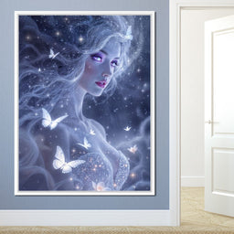 The Butterfly Nebula Queen - TooplesArt - NicheCanvas
