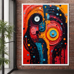 Colorful Modern Art 068 - Johanjjf - NicheCanvas