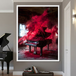 Explosive Sonata of Wild Roses - NicheCanvas