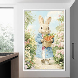 Bunny Harvest in Blossom Trail - NicheCanvas