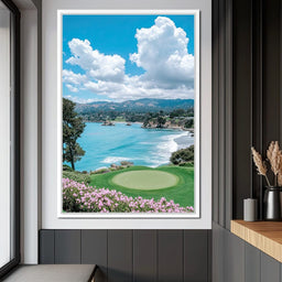 Ocean Breeze Golfing - NicheCanvas