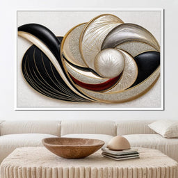 The Jewelled Snail Of Ivory Deco - TooplesArt - NicheCanvas