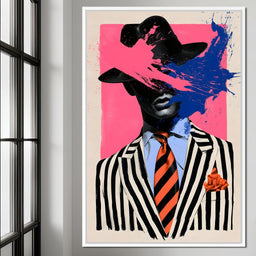 Where the Neon Face Hides - NicheCanvas