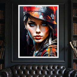 Female Portrait 254 - Johanjjf - NicheCanvas