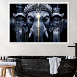 Majestic Ganesha Reverie - NicheCanvas