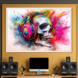 Harmony of Colors and Sound - NicheCanvas