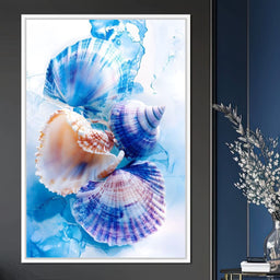 Oceanic Seashells Dreamscape - NicheCanvas
