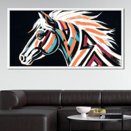 Prismatic Stallion Spirit - NicheCanvas