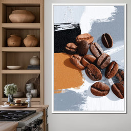 Coffee Beans Modern Vibe - NicheCanvas
