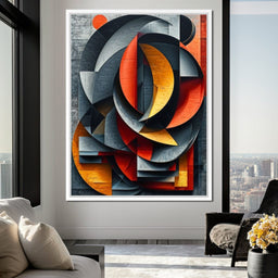 Colorful Modern Art 038 - Johanjjf - NicheCanvas