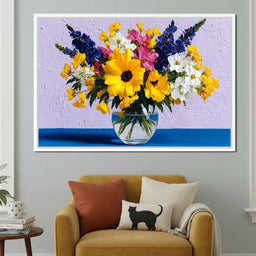 Sunlit Meadow Bouquet Vase - NicheCanvas