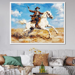 Rider of the Endless Plains - NicheCanvas