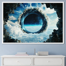 Portal to Celestial Realms - NicheCanvas