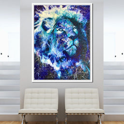 Astral Lion - Chiara Magni - NicheCanvas