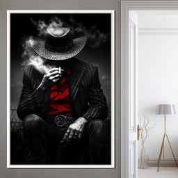 Mystery Of The Silent Cowboy - NicheCanvas