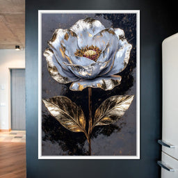 Golden Petal Radiance Symphony - NicheCanvas