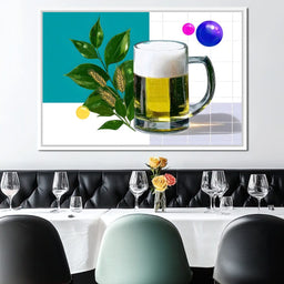 Golden Ale Oasis Harmony - NicheCanvas