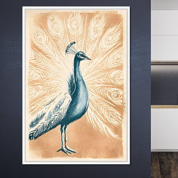 Gilded Plumes Of The Regal Display - NicheCanvas