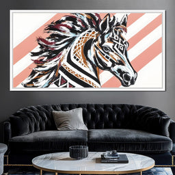 Abstract Equine Rhythm - Alicia Smith - NicheCanvas