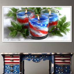 Patriotic Flame Essence - NicheCanvas