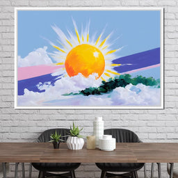 Radiance Over Morning Skies - NicheCanvas