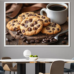 Cookies and Coffee Delight - NicheCanvas