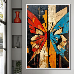 Radiant Metamorphosis Flight - NicheCanvas