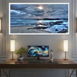 Midnight Moon - NicheCanvas