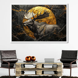 Golden Wilderness Majesty - NicheCanvas