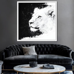 Lioness Vision - NicheCanvas