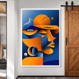 Geometric Muse - TooplesArt - NicheCanvas