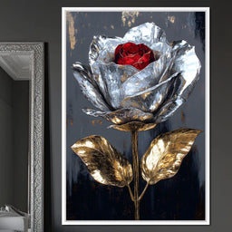 Gilded Petal Enchantment - NicheCanvas