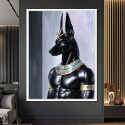 Anubis Guardian of the Pharaoh - NicheCanvas
