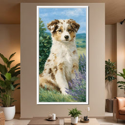 Country Puppy  - NicheCanvas