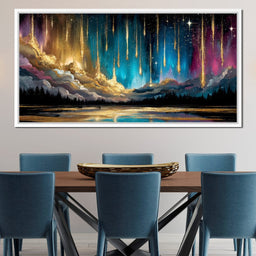 Celestial Rain Of Starlight - NicheCanvas