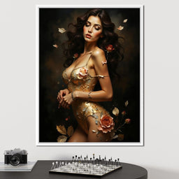 Radiant Floral Symphony - Johanjjf - NicheCanvas