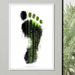 Digital Forest Footprint Code - NicheCanvas