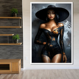 Glamorous Shadows Enigma - NicheCanvas