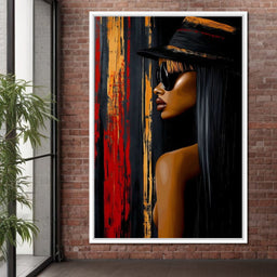 Elegance of Urban Shadows - NicheCanvas