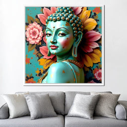 Radiant Petals Tranquility - NicheCanvas