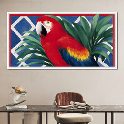 Parrot Jungle Delight - NicheCanvas