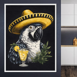 Parrot Fiesta - NicheCanvas