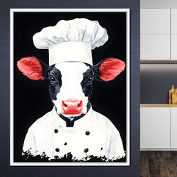 Bovine Culinary Chef - NicheCanvas